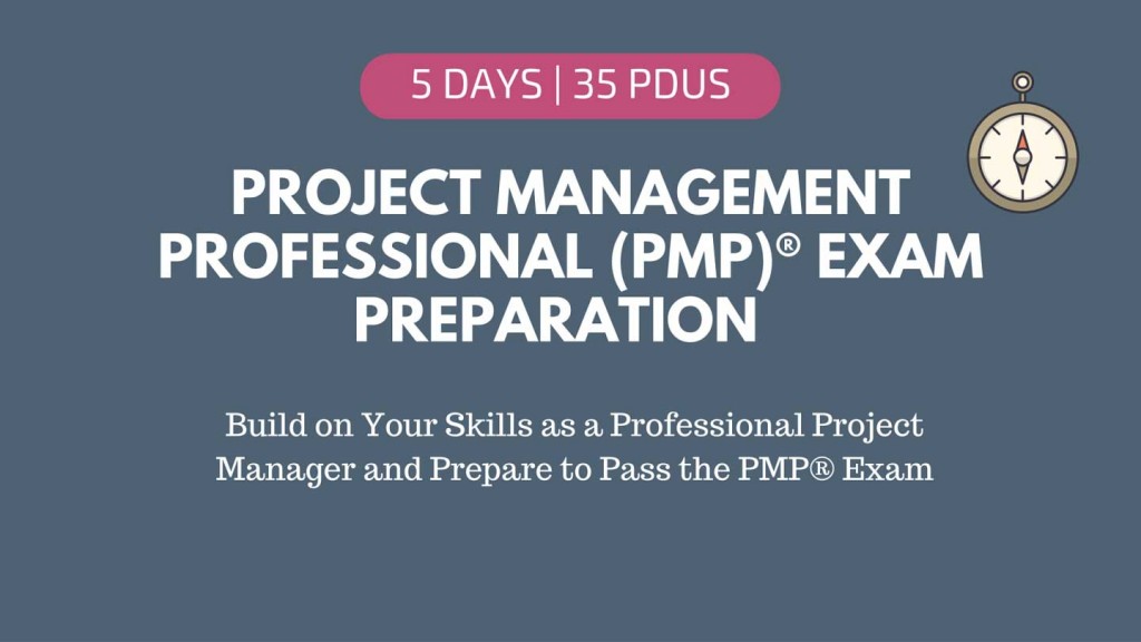 PMP course banner